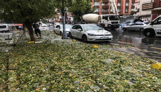 İstanbul'da dolu alarmı!